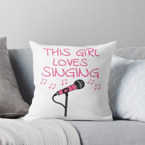 Item preview, This Girl Loves Singing, Female Vocalist, Singer Musician designed and sold by doodlerob.