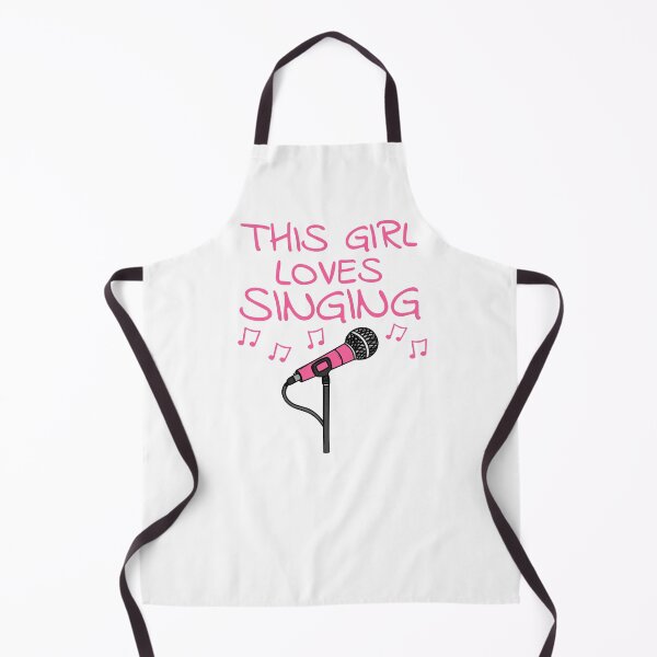 Item preview, This Girl Loves Singing, Female Vocalist, Singer Musician designed and sold by doodlerob.