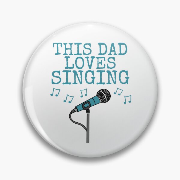 Item preview, This Dad Loves Singing, Singer Father's Day Musician designed and sold by doodlerob.