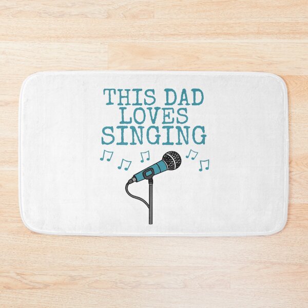 Item preview, This Dad Loves Singing, Singer Father's Day Musician designed and sold by doodlerob.