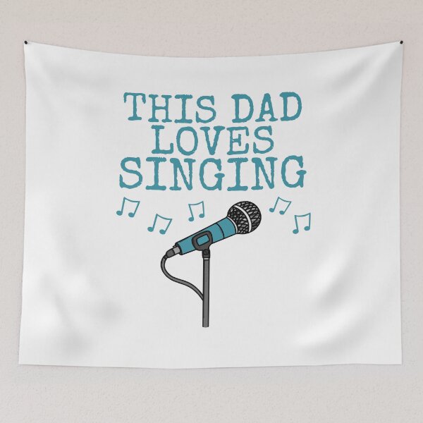 Item preview, This Dad Loves Singing, Singer Father's Day Musician designed and sold by doodlerob.