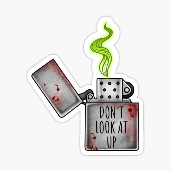 Item preview, Spooky Stream Sillies - Don’t Look At Up designed and sold by Rotten Little Flea.