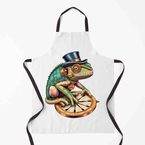 Item preview, Steampunk Time Chameleon designed and sold by DaniArtDesign81.