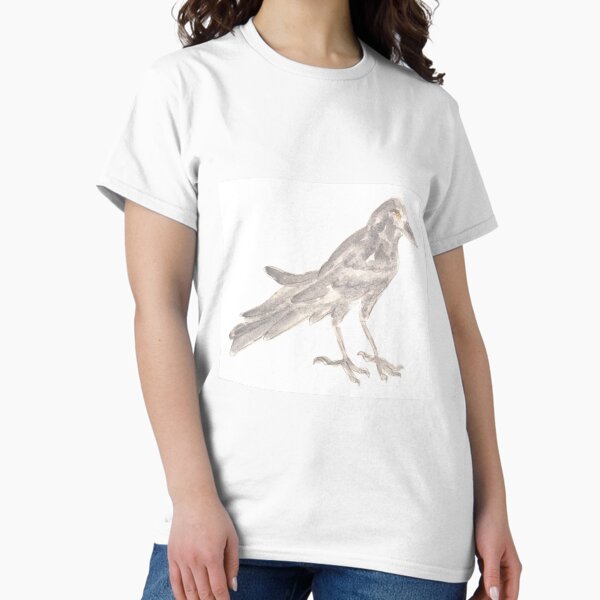 Artikel-Vorschau von Vogel, Rabe, Dohle. Aquarellillustration, handgezeichnetes modernes, designt und verkauft von grafinya.