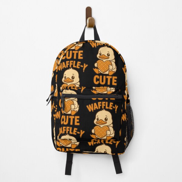 Item preview, Waffle-y Cute Duck – Kawaii Breakfast Lover Design for Foodie Fans designed and sold by TeeTimeTreasure.