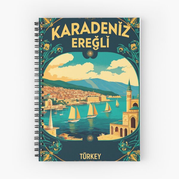 Item preview, Karadeniz Turkey Vintage Travel Tourism designed and sold by TravelersGems.