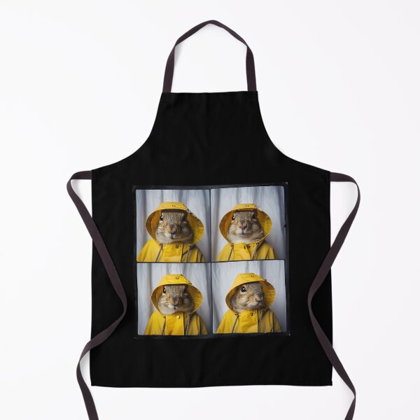 Item preview, Rainy Day Squirrel – Cute and Offbeat Animal Art for Squirrel Lovers designed and sold by RockFireMerch.