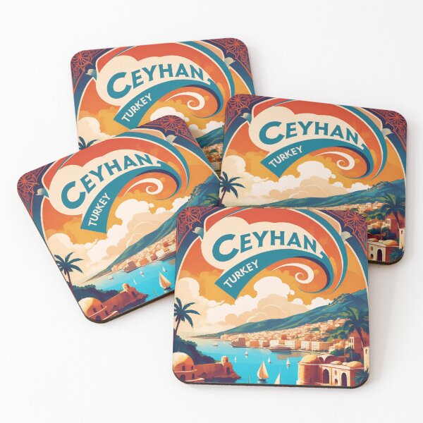 Item preview, Ceyhan Turkey Vintage Travel Tourism designed and sold by TravelersGems.