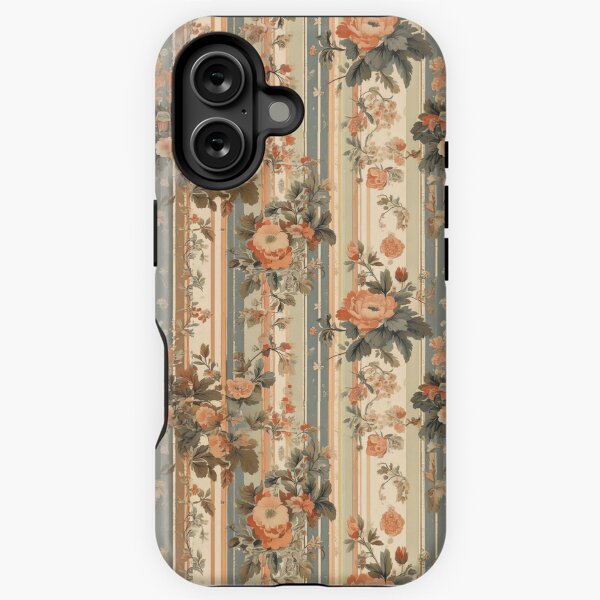Item preview, French Floral Stripe designed and sold by Designbes.