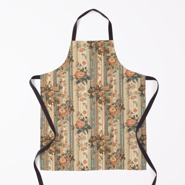 Item preview, French Floral Stripe designed and sold by Designbes.