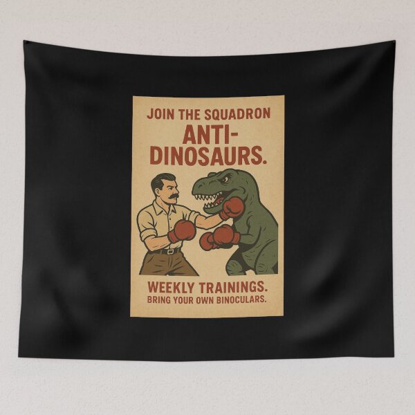 Item preview, Anti-Dinosaurs Squadron designed and sold by PMG Shop.