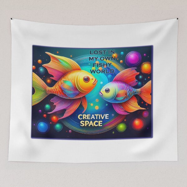 Item preview, Creative Pisces – Lost in My Fishy World designed and sold by JOUNO.
