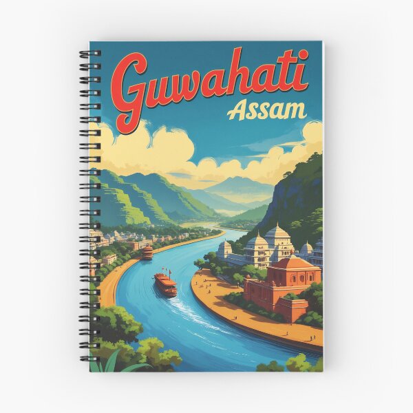 Item preview, Guwahati Assam India Vintage Travel Tourism  designed and sold by TravelersGems.