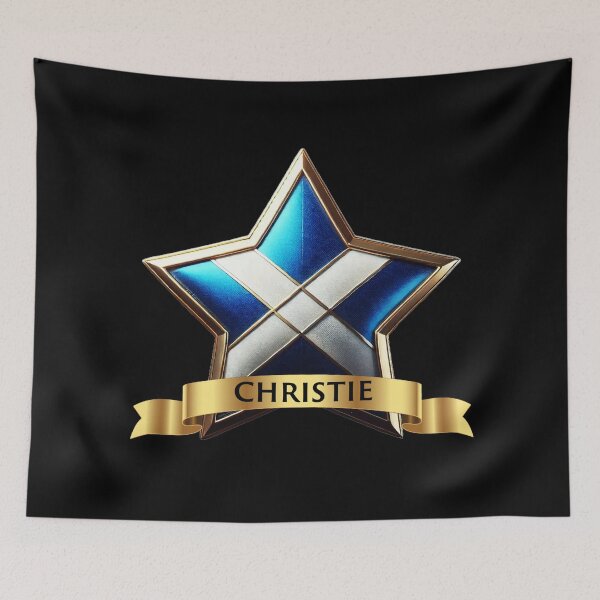 Item preview, Christie Star Emblem  Celebrate Your Scottish Legacy! designed and sold by Highlandkings.
