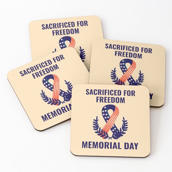 Item preview, Sacrificed for Freedom Memorial Day designed and sold by 87-Aesthetics.
