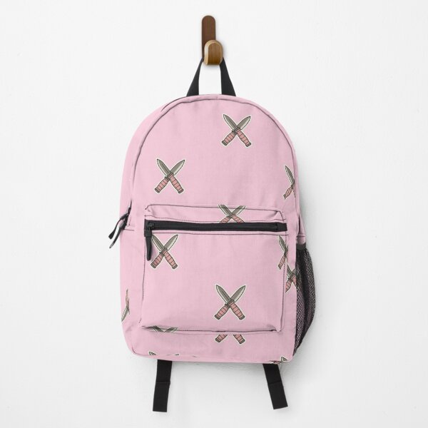Item preview, Crossed Combat Knives - Pink Military Girl Vol.1 designed and sold by YourNerdySupply.