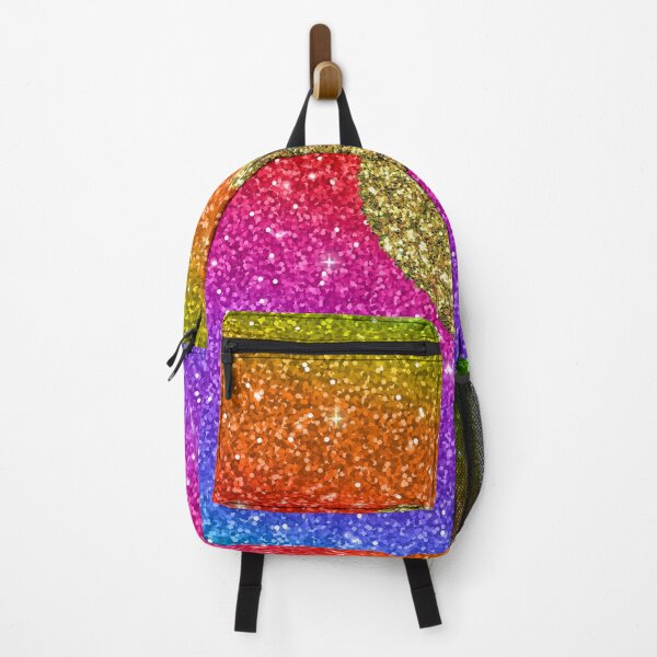 Item preview, Rainbow Glitter with Gold Heart – Sparkly Pride & Love Design designed and sold by WHDProduction45.