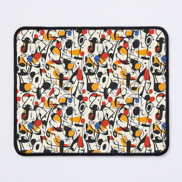 Item preview, Minimalist Doodles Vibrant Colors Abstract Art designed and sold by MidArtForge.