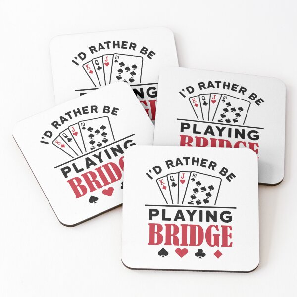 Item preview, I'd Rather Be Playing Bridge designed and sold by jaygo.