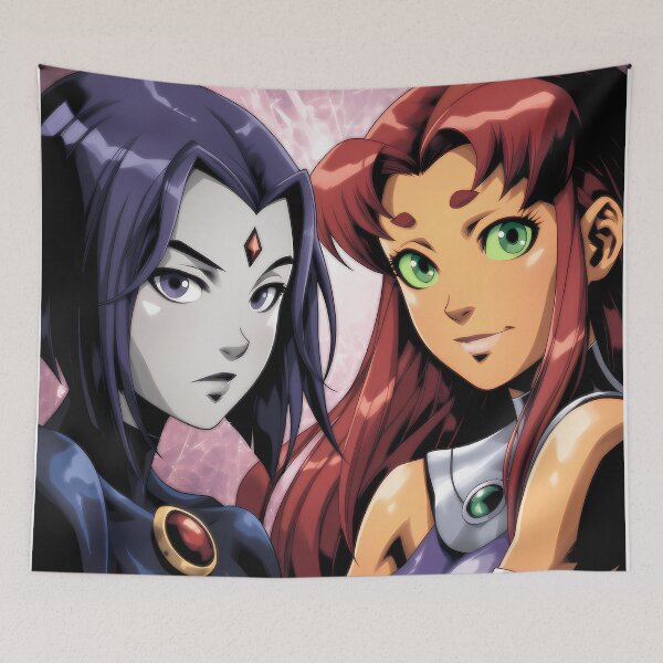 Item preview, Raven & Starfire - 2 designed and sold by Infinite-Aspire.