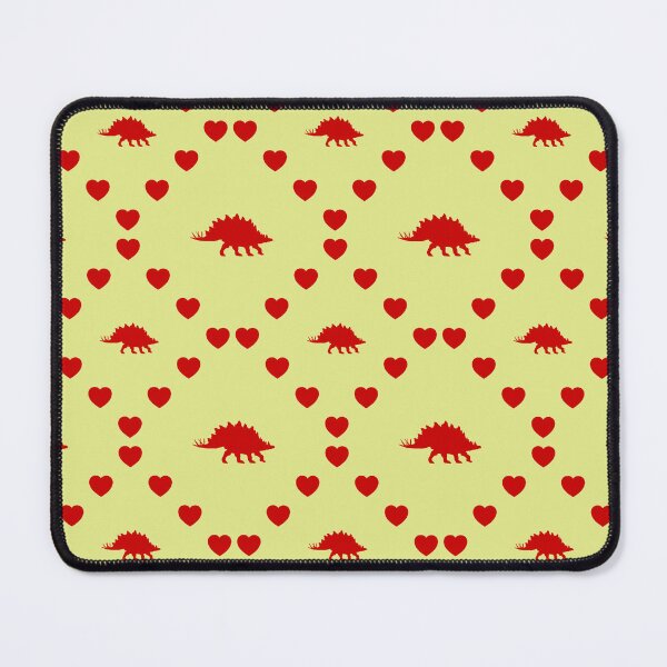 Item preview, Stegosaurus Shadow Nahtloses Herzmuster | Stegosaurus Shadow Seamless Heart Pattern | Stegosaurus Shadow Seamless Heart Pattern | Stegosaurus Shadow Modello a cuore senza cuciture designed and sold by TheIconSmith.