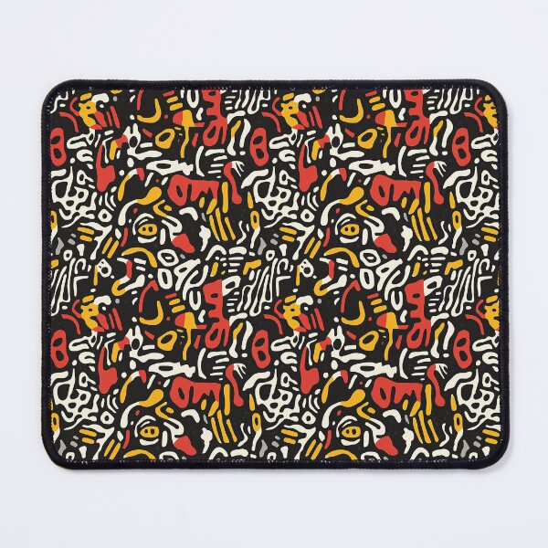 Item preview, Minimalist Doodles Vibrant Colors Abstract Art designed and sold by MidArtForge.