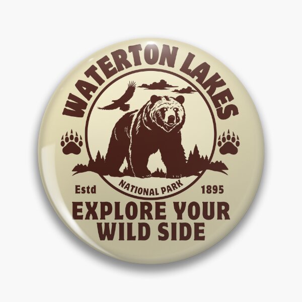 Item preview, Waterton Lakes National Park designed and sold by aussieexplore.
