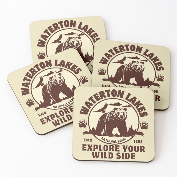 Item preview, Waterton Lakes National Park designed and sold by aussieexplore.