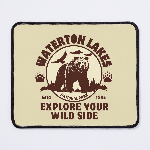 Item preview, Waterton Lakes National Park designed and sold by aussieexplore.