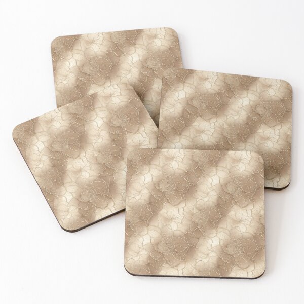 Item preview, Light Ivory Florals designed and sold by Designbes.