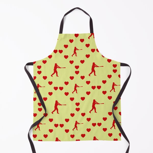 Item preview, Baseballspieler Nahtloses Herzmuster | Joueur de baseball Modèle de cœur sans couture | Baseball Player Seamless Heart Pattern | Giocatore di baseball Motivo a cuore senza cuciture designed and sold by TheIconSmith.
