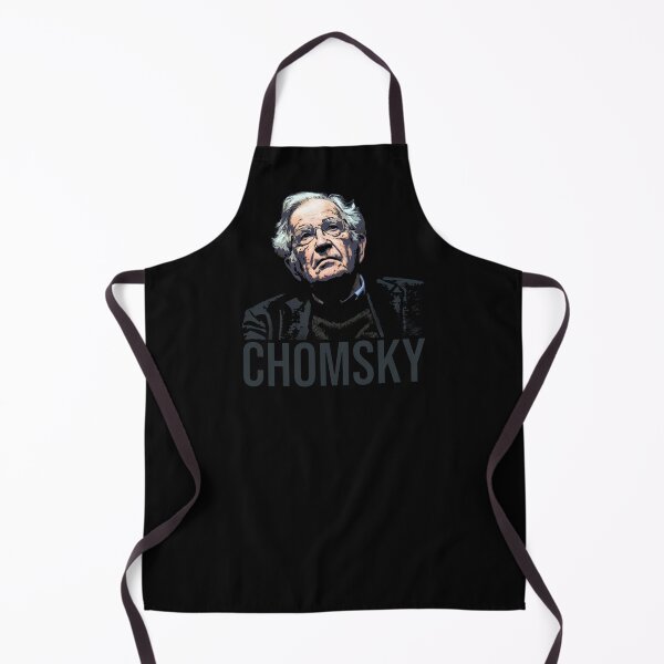 Item preview, Professor Noam Chomsky, Linguist and Intellect illustrated graphic designed and sold by Signs for Dark Times.
