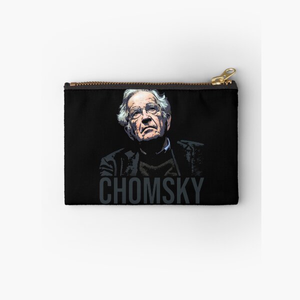 Item preview, Professor Noam Chomsky, Linguist and Intellect illustrated graphic designed and sold by Signs for Dark Times.