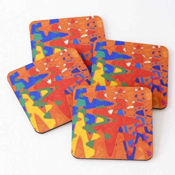 Item preview, Colorful, distorted geometry composition designed and sold by Sigtrix.