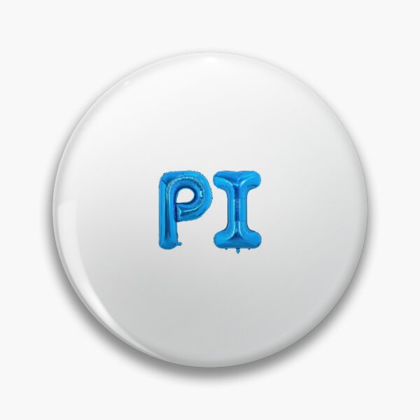 Item preview,  PI Balloon Letter-BLUE designed and sold by skybluepink studio.
