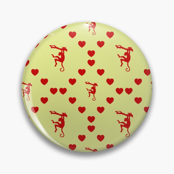 Item preview, Affe Nahtloses Herzmuster | Singe Modèle de cœur sans couture | Monkey Seamless Heart Pattern | Scimmia Motivo a cuore senza cuciture designed and sold by TheIconSmith.