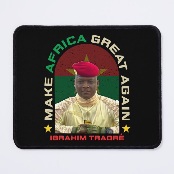 Item preview, Make Africa Great Again – Ibrahim Traoré Tribute Design T-Shirt designed and sold by EthosWear.