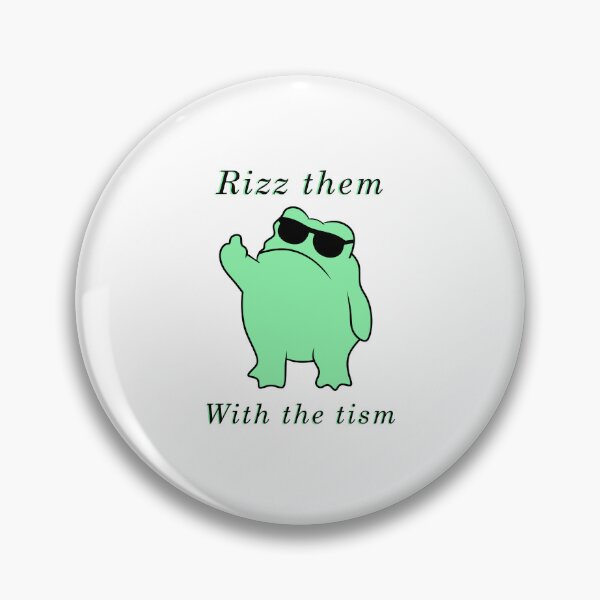 Item preview, The tism frog designed and sold by Roze Quartz.