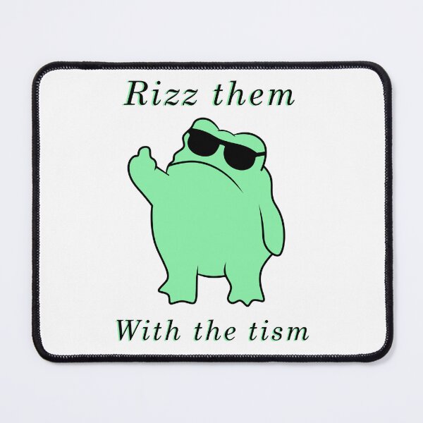 Item preview, The tism frog designed and sold by Roze Quartz.