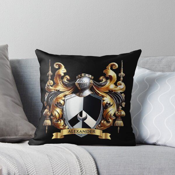 Item preview, Alexander Family Crest  Regal Heritage Coat of Arms Emblem designed and sold by Highlandkings.
