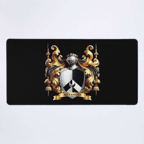Item preview, Alexander Family Crest  Regal Heritage Coat of Arms Emblem designed and sold by Highlandkings.