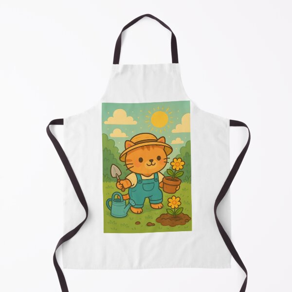 Item preview, boy with a watering can and flowers designed and sold by supakor.