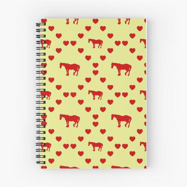 Item preview, Pferd Nahtloses Herzmuster | Cheval Modèle de cœur sans couture | Horse Seamless Heart Pattern | Cavallo Motivo a cuore senza cuciture designed and sold by TheIconSmith.