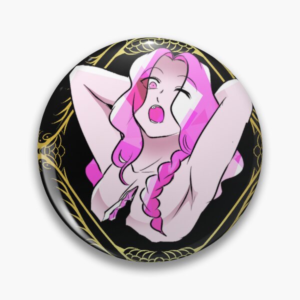Item preview, CRYSTAL AGE PIN - Pink Zircon designed and sold by shimashimamom.