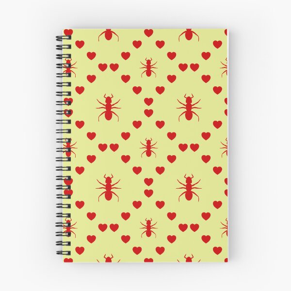 Item preview, Ameisen Nahtloses Herzmuster |  de fourmi Modèle de cœur sans couture | Ant  Seamless Heart Pattern | formica Motivo a cuore senza cuciture designed and sold by TheIconSmith.