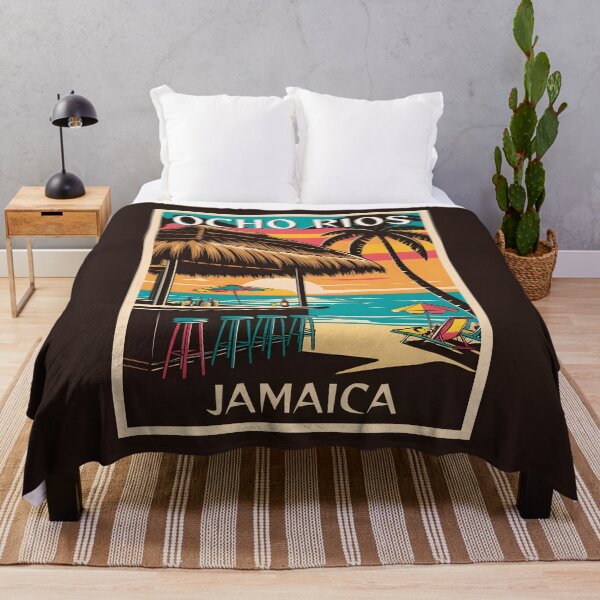 Item preview, Ilustración de viaje vintage de Ocho Ríos, Jamaica designed and sold by GoodOldVintage.