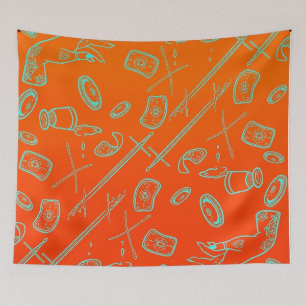 Item preview, Mystical Tarot Pattern designed and sold by Rachel Rock.
