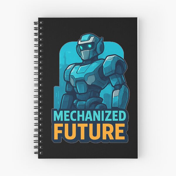 Item preview, Mechanized Future designed and sold by okiiskandarart.