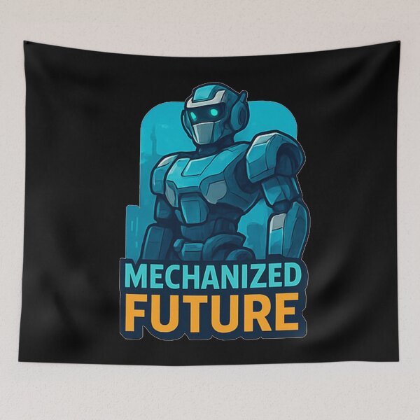 Item preview, Mechanized Future designed and sold by okiiskandarart.