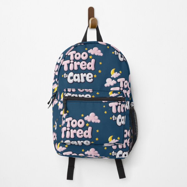 Item preview, Too Tired To Care – Funny Relatable Minimal Design designed and sold by GracefulPODshop.